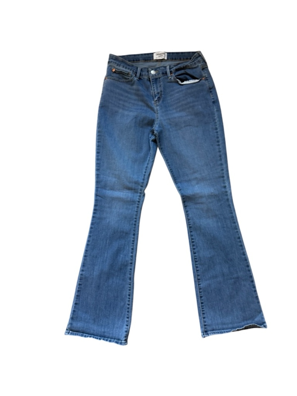 Levi's denizen Women's Blue mid rise bootcut Jeans